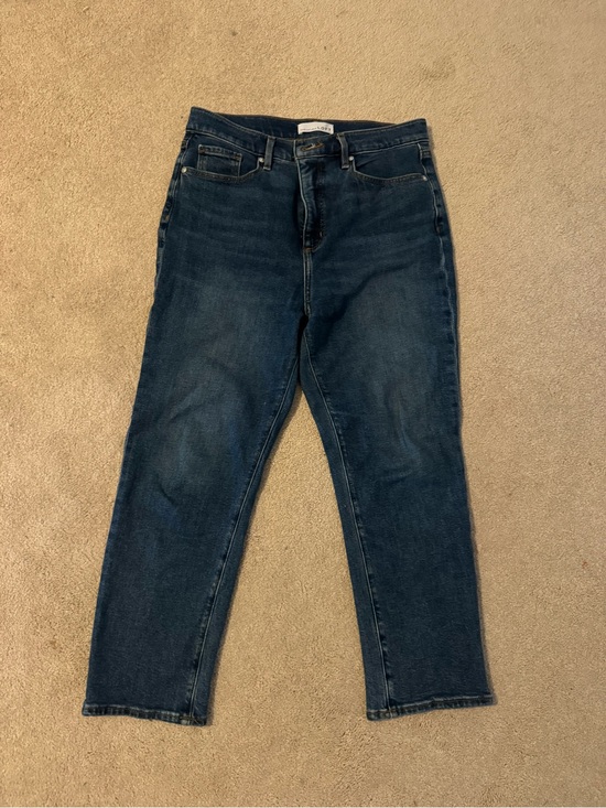LOFT Denim - LOFT Women's Straight Leg Dark Blue Jeans